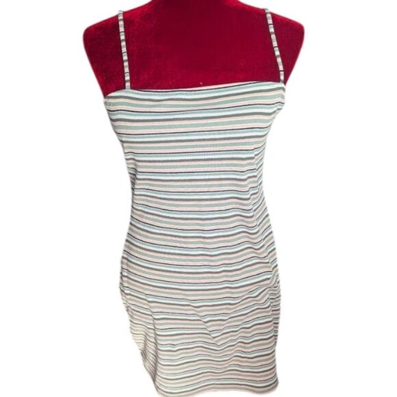 H&M Divided Striped Dress Size Large - Picture 1 of 4